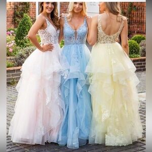 Lace Evening Gown
